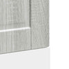 Harmaa astianpesukoneen paneeli porto Cristofie 45x1,5x67cm