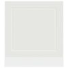 Valkoinen astianpesukoneen paneeli porto Cristofie 60x1,5x67cm