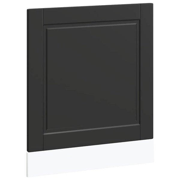 Musta astianpesukoneen paneeli porto Cristofie 60x1,5x67cm (puinen)