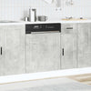 Betoninharmaa astianpesukoneen paneeli porto Cristofie 60x1,5x67cm