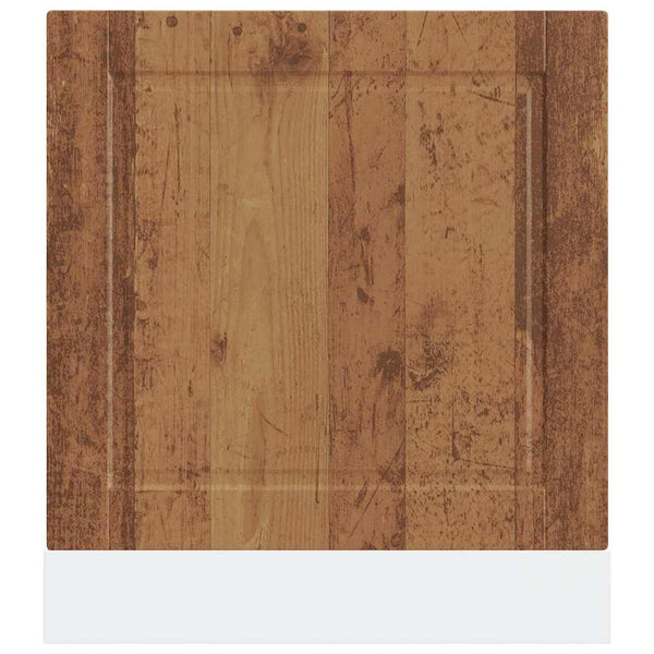 Vanha puu astianpesukoneen paneeli porto Cristofie 60x1,5x67cm