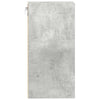 Betoninharmaa seinäkaappi Pompilas 30x29,5x60cm (lastulevy)