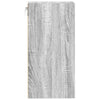 Harmaa riippuva kaappi Pompilas 40x29,5x60cm (puinen)