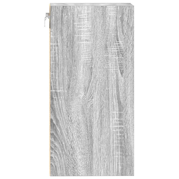 Harmaa riippuva kaappi Pompilas 40x29,5x60cm (puinen)