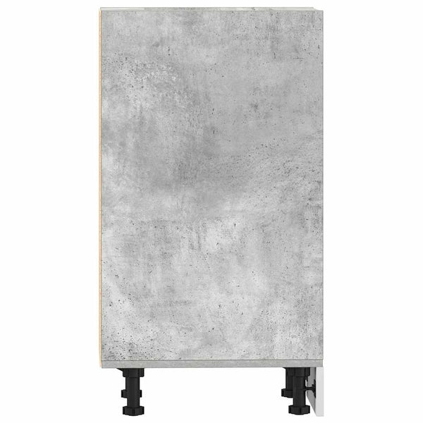Harmaa alakaappi betonin Pompilas 20x44,5x81,5cm (suunniteltu puu)