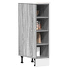 Harmaa alakaappi Pompilas 20x44,5x81,5cm (engineered wood)