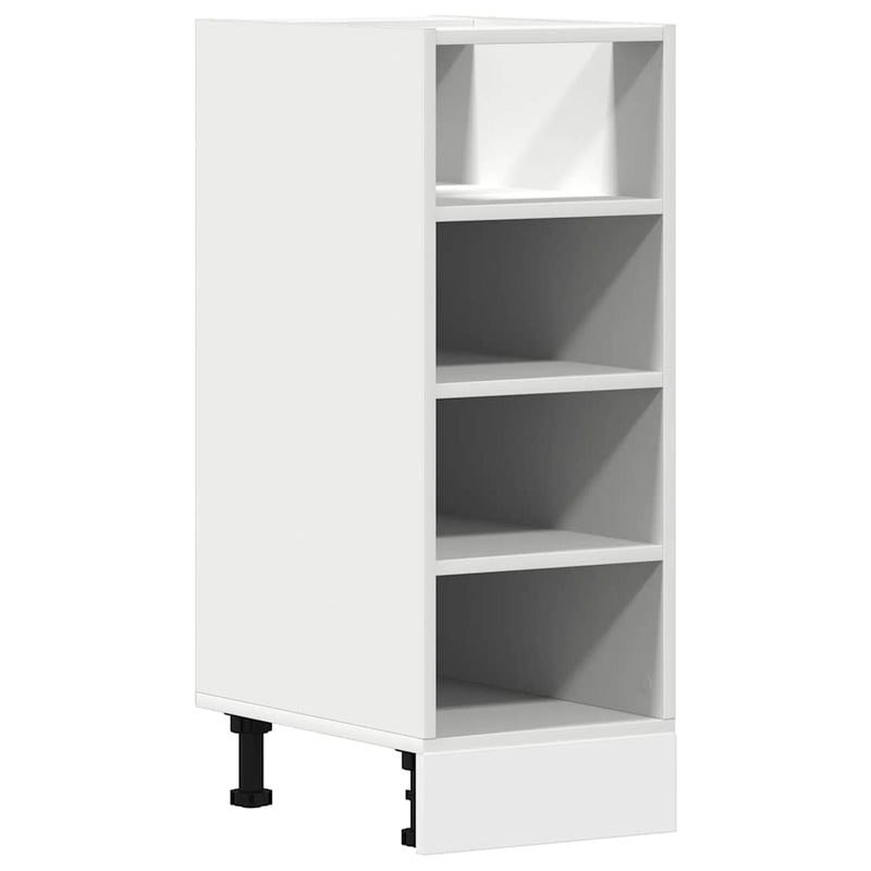 Valkoinen alakaappi Pompilas 30x44,5x81,5cm (engineered wood)