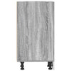 Harmaa alakaappi Pompilas 30x44,5x81,5cm (engineered wood)