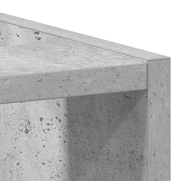 Alakaappi betoninharmaa 40x44,5x81,5 cm lastulevy