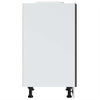 Musta alakaappi Pompilas 40x46x81,5cm (engineered wood)