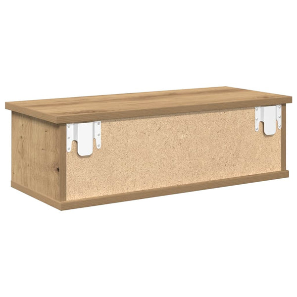 TV-seinäkaappi artesaani tammi 60x26x18,5 cm tekninen puu