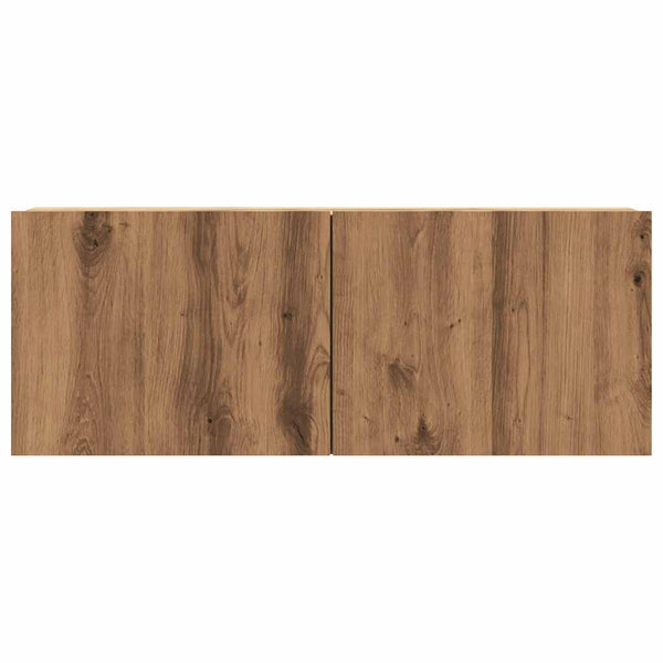 Artesaani tammi tv-seinäkaappi Jayde 80x30x30cm (puinen)