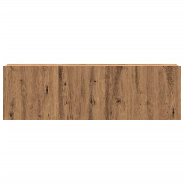 TV-seinäkaappi artesaani tammi 100x30x30 cm tekninen puu