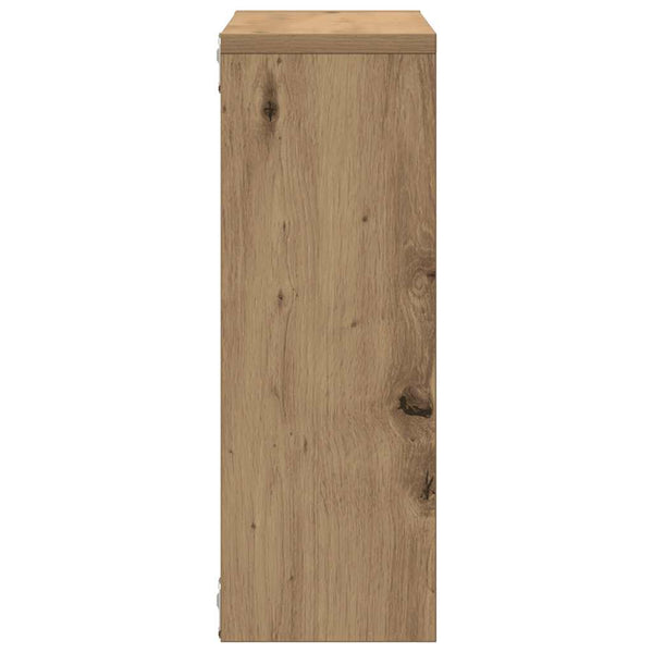 seinähylly käsityöläinen tammi 45x16x45 cm lastulevy