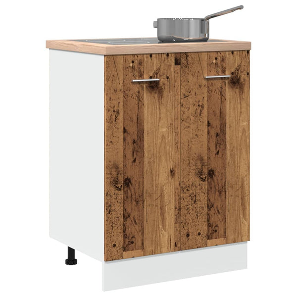 Vanha puu alakaappi Pompilas 60x46x81,5cm (engineered wood)