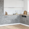 Betoninharmaa allaskaappi Pompilas 80x46x81,5cm (lastulevy)