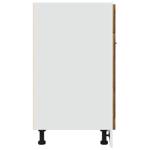 Vanha puu alalipastokaappi Pompilas 60x46x81,5cm (lastulevy)