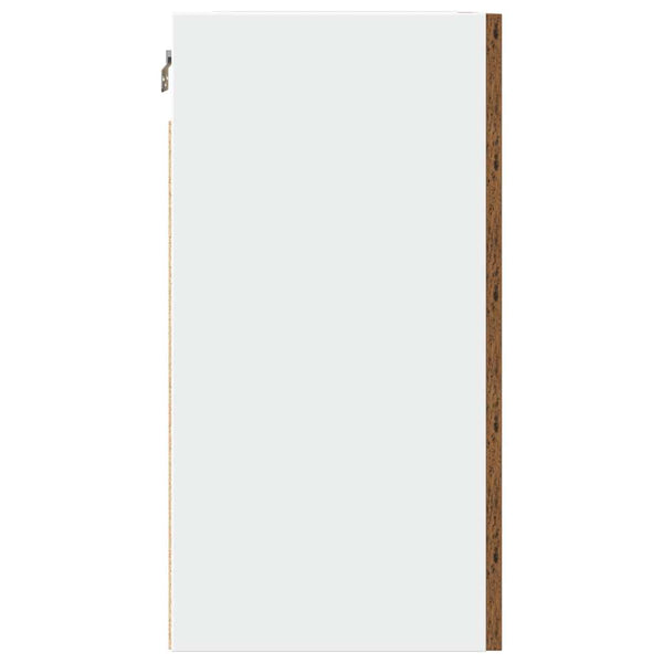 Vanha puu seinäkaapit Pompilas 50x31x60cm (2 kpl lastulevy)