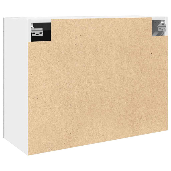 Harmaa riippuva lasikaappi Pompilas 80x31x60cm (betoni)