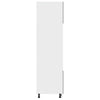 Betoninharmaa mikroaaltouunin kaappi Pompilas 60x57x207cm (lastulevy)