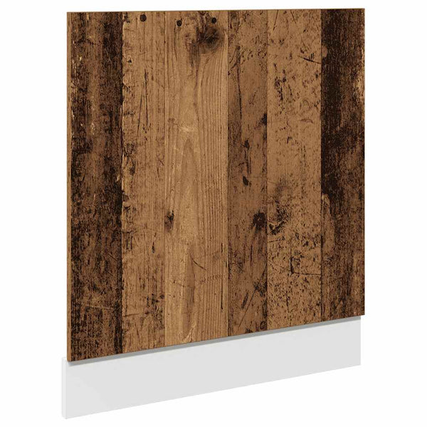 Vanha puu astianpesukonepaneeli Pompilas 60x1,5x67cm (suunniteltu puu)