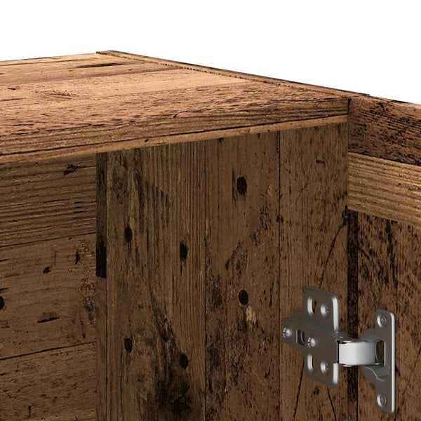 Kirjahylly vanha puu 82,5x30,5x115 cm tekninen puu