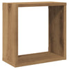 Wall cube hyllyt Tinculina (2 kpl käsityöläinen tammi puinen)