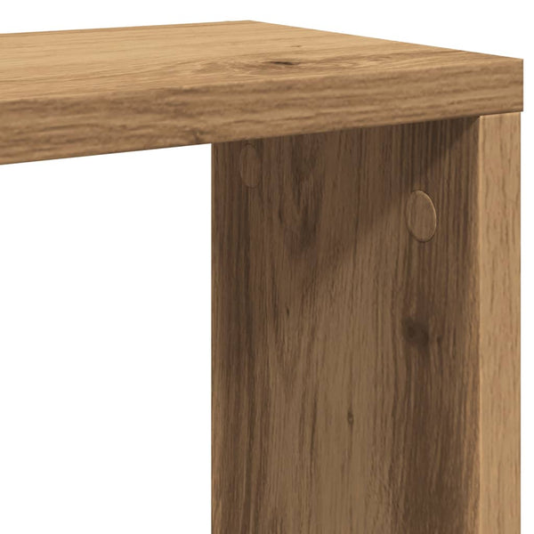 Wall cube hyllyt Tinculina (2 kpl käsityöläinen tammi puinen)