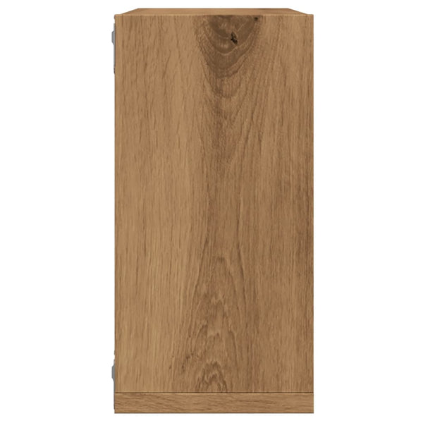 Wall cube hyllyt Tinculina (6 kpl käsityöläinen tammi puinen)