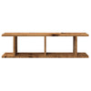 Seinähyllyt 2 kpl vanhaa puuta 75x18x20 cm tekninen puu