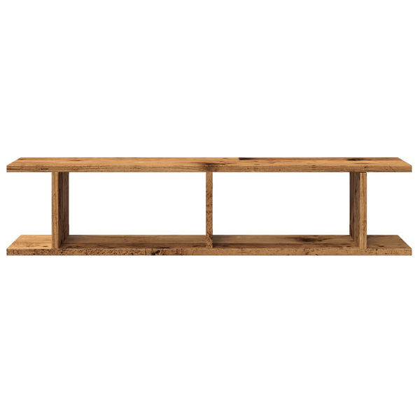 Old wood seinähyllyt Vulica 90x18x20cm (2 kpl engineered wood)