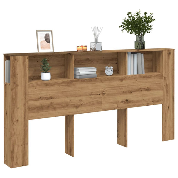 Artesaani tammi seinäkaappi Petricei 200x18,5x102,5cm (puinen)