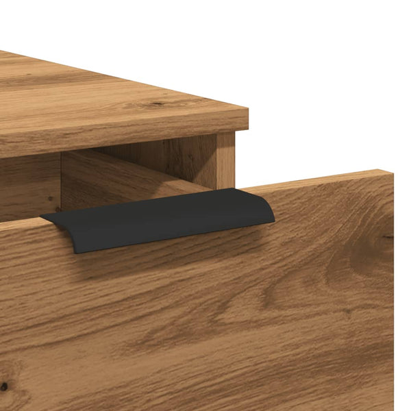 Kenkäkaappi artesaani tammi 33x50x75 cm tekninen puu