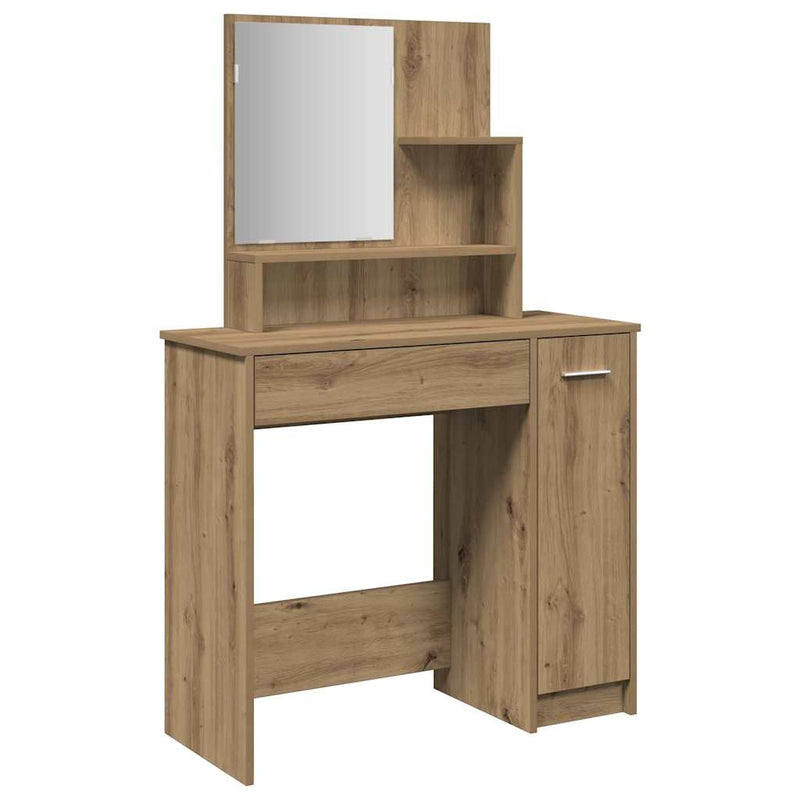 Peilipöytä artisan oak Simpronia 86,5x35x136cm