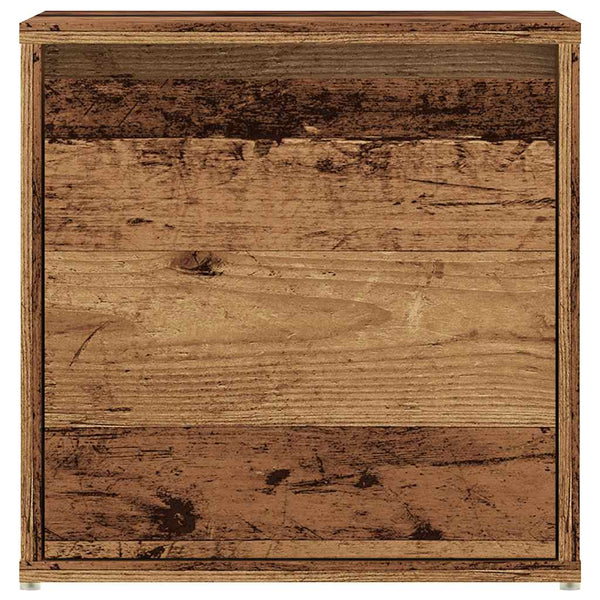 Vanha puu säilytyslaatikko Olgun 40,5x40x40cm (puinen)