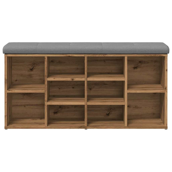 Kenkäpenkki artisan oak Coteata 102x32x50cm (engineered wood)