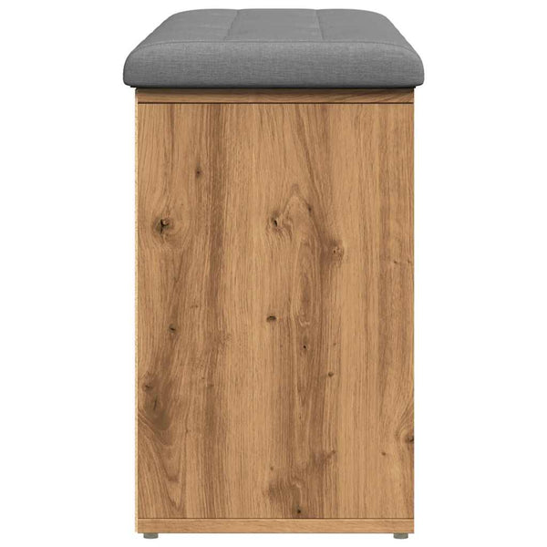 Kenkäpenkki artisan oak Coteata 102x32x50cm (engineered wood)