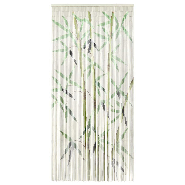Bambuprintti hyönteisoviverho Penilope 90x220cm (bambu)