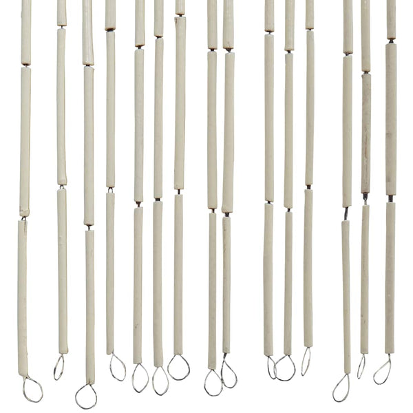 Bambuprintti hyönteisoviverho Penilope 90x220cm (bambu)