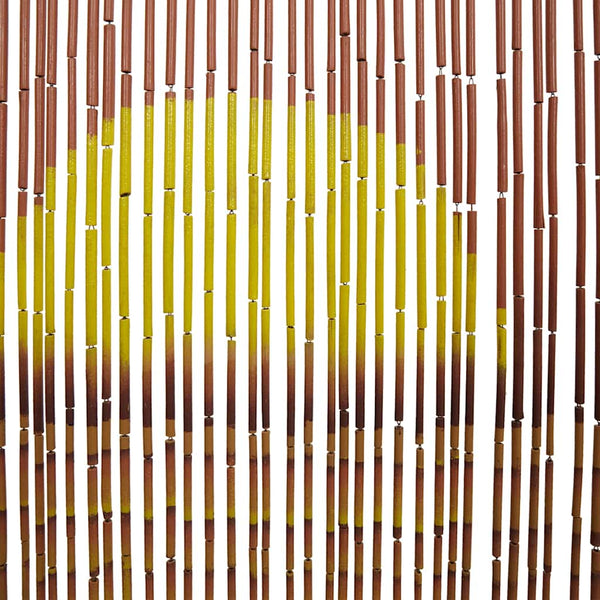 Hyönteisoviverho palmukuvio Penilope 100x200cm (bambu)