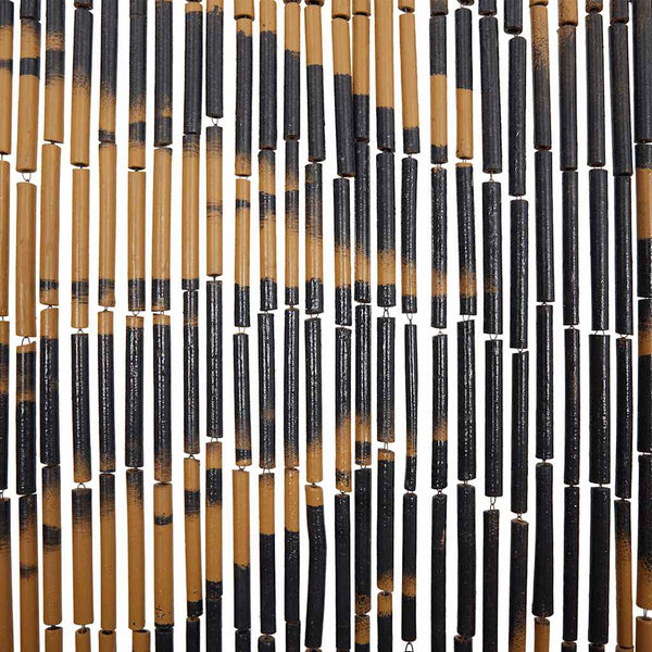 Hyönteisoviverho palmukuvio Penilope 100x200cm (bambu)