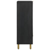 Kaappi musta 60x33x100 cm tekninen puu