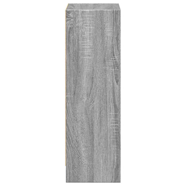 Harmaa kirjahylly Ciuncan 40x24x76cm (puinen)