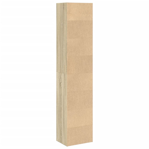 Kirjahylly Sonoma-tammi 40x30x189 cm tekninen puu