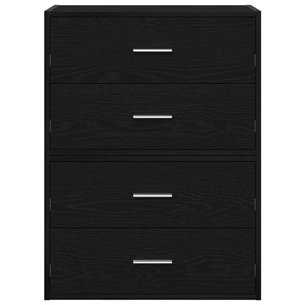 Musta tammi kaapit Anastasiadu 60x31x40cm (2 laatikkoa 2 kpl teknillinen puu)