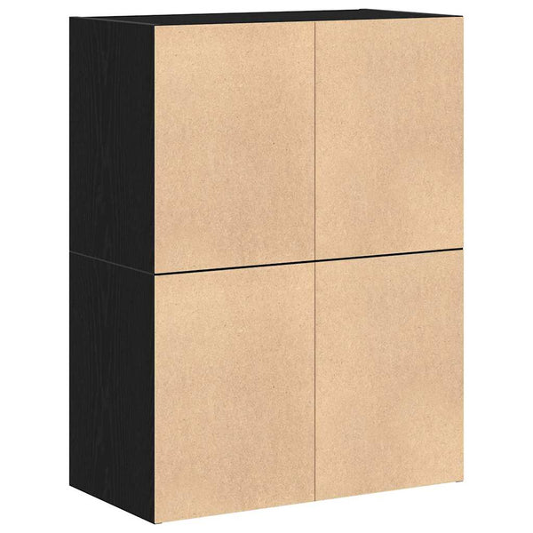 Musta tammi kaapit Anastasiadu 60x31x40cm (2 laatikkoa 2 kpl teknillinen puu)