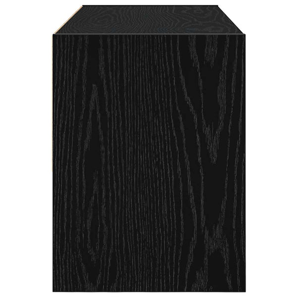 Musta kenkäteline pinottava Maverick 89,5x30x40cm (tammi)