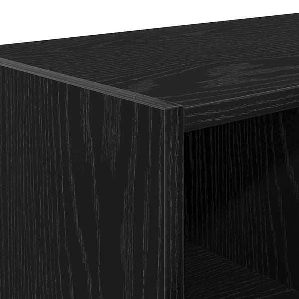 Musta tammi kenkätelineet Maverick 89,5x30x40cm (2 kpl pinottava)