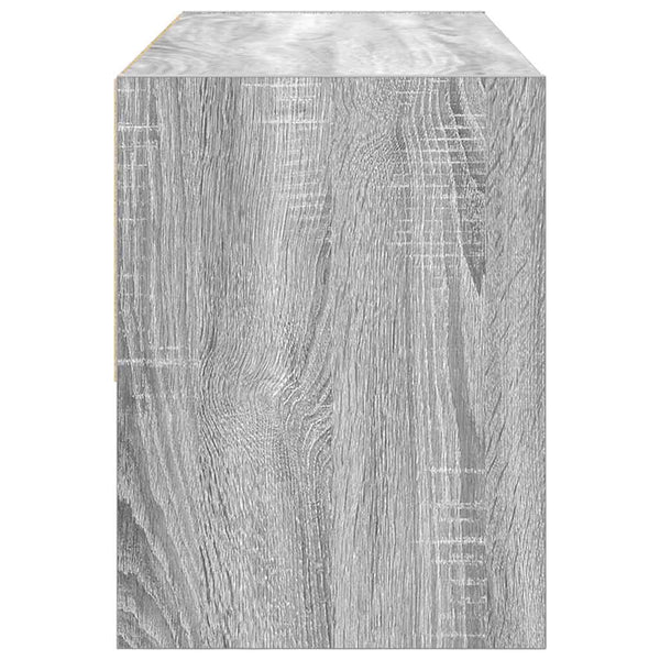 Harmaa kenkäteline pinottava Maverick 89,5x30x40cm