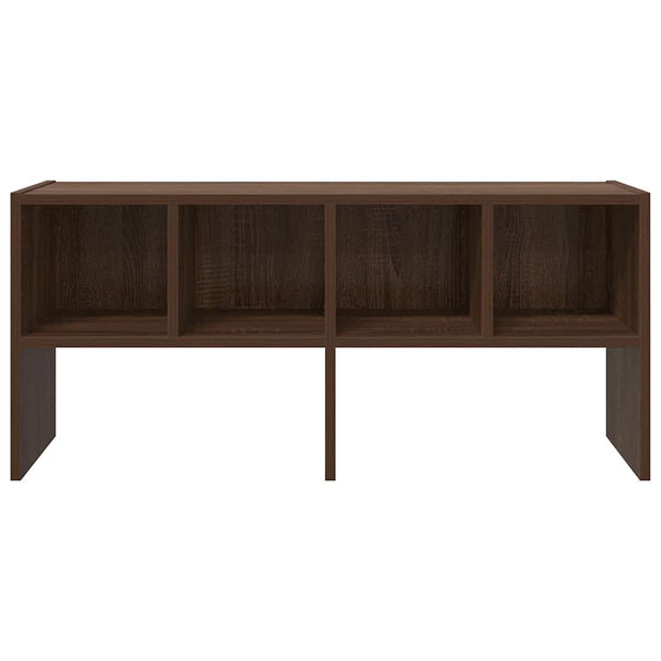 Ruskea kenkäteline pinottava Maverick 89,5x30x40cm